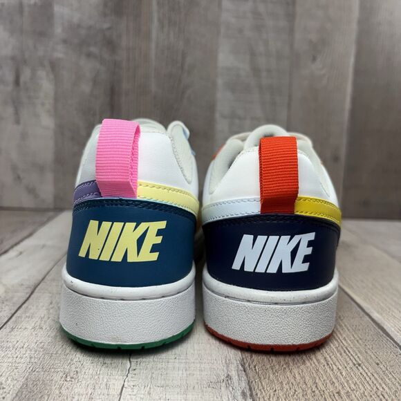 Nike Court Borough Recraft Sneakers Shoes Low Multicolor Women's 7.5 I Kids 6Y - Picture 9 of 11